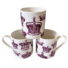 Crowns Bone China Mug by Anne Harris - Image 2