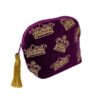 Crowns Cosmetic Bag by Anne Harris - Image 2