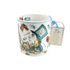 Tea Time Alice in Wonderland China Mug - Image 5