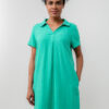 Lavender Shift Dress in Green by Lily & Me - Image 6