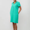 Lavender Shift Dress in Green by Lily & Me - Image 7