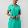 Lavender Shift Dress in Green by Lily & Me - Image 3