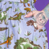 Adventure Dino Tea Dress in Stretch Cotton by Run and Fly - Image 3