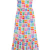 Estelle Shirred Midi Sun Dress by Sugarhill Brighton - Image 2