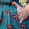 Fox Tea Dress in Stretch Cotton by Run and Fly - Image 2