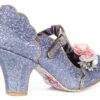 Carriage Ride Lilac Sparkly Heels by Irregular Choice - Image 4
