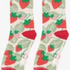 Strawberry Bamboo Socks by Sarta MSH - Image 3