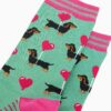 Sausage Dog Dachshund Bamboo Socks by Sarta MSH - Image 4