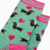 Sausage Dog Dachshund Bamboo Socks by Sarta MSH - Image 4