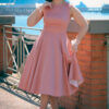 Elodie Polka Dot Swing Dress by Hearts & Roses London - Image 5
