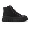 Black PU Ladies Kicker Style Boots by XTI Refresh - Image 2