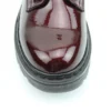 Burgundy Glitter Justina Boots by Heavenly Feet - Image 2