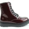 Burgundy Glitter Justina Boots by Heavenly Feet - Image 5