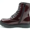 Burgundy Glitter Justina Boots by Heavenly Feet - Image 4