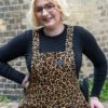 Rebel Romance Leopard Stretch Twill Dungarees - Image 7