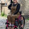 Rebel Romance Leopard Stretch Twill Dungarees - Image 10