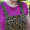 Rebel Romance Leopard Stretch Twill Dungarees - Image 4