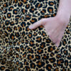 Rebel Romance Leopard Stretch Twill Dungarees - Image 3