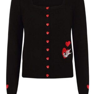 Annie Love Black Rockabilly Cardigan