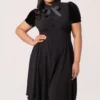 Andrea Black Dress by Hellbunny - Image 5