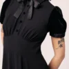 Andrea Black Dress by Hellbunny - Image 8