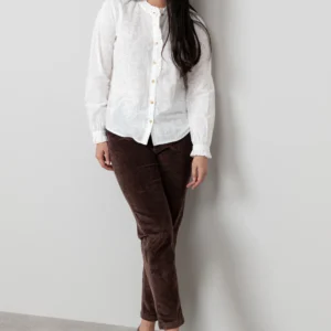 Bookend Chocolate Cord Trousers by Lily &  Me