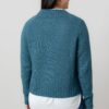 Teal V Neck Woodchester Boxy Knit Jumper by Lily &  Me - Image 3