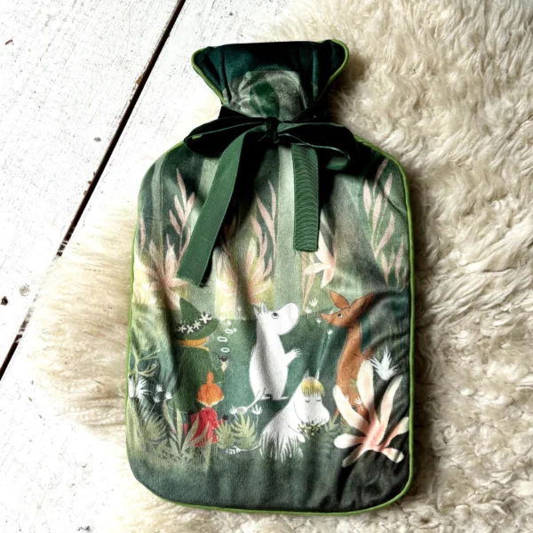 Moomin Forest Hot Water Bottle by House of Disaster