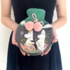 Moomin Lotus Hot Water Bottle by House of Disaster - Image 2