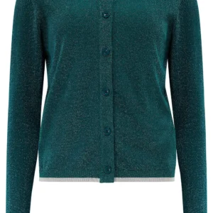 Ophelia Teal Sparkle Top