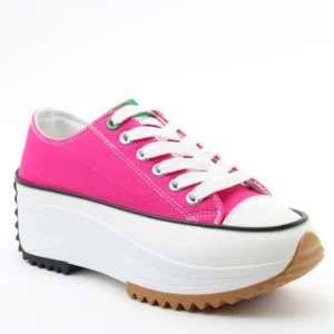 Strata Fuchsia Pink Trainer by Heavenly Feet