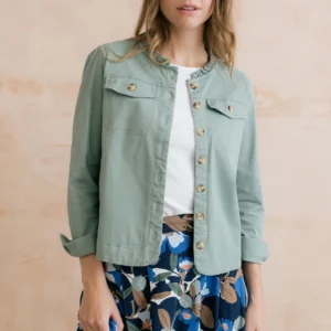 Seren Jacket in Sage by Lily & Me