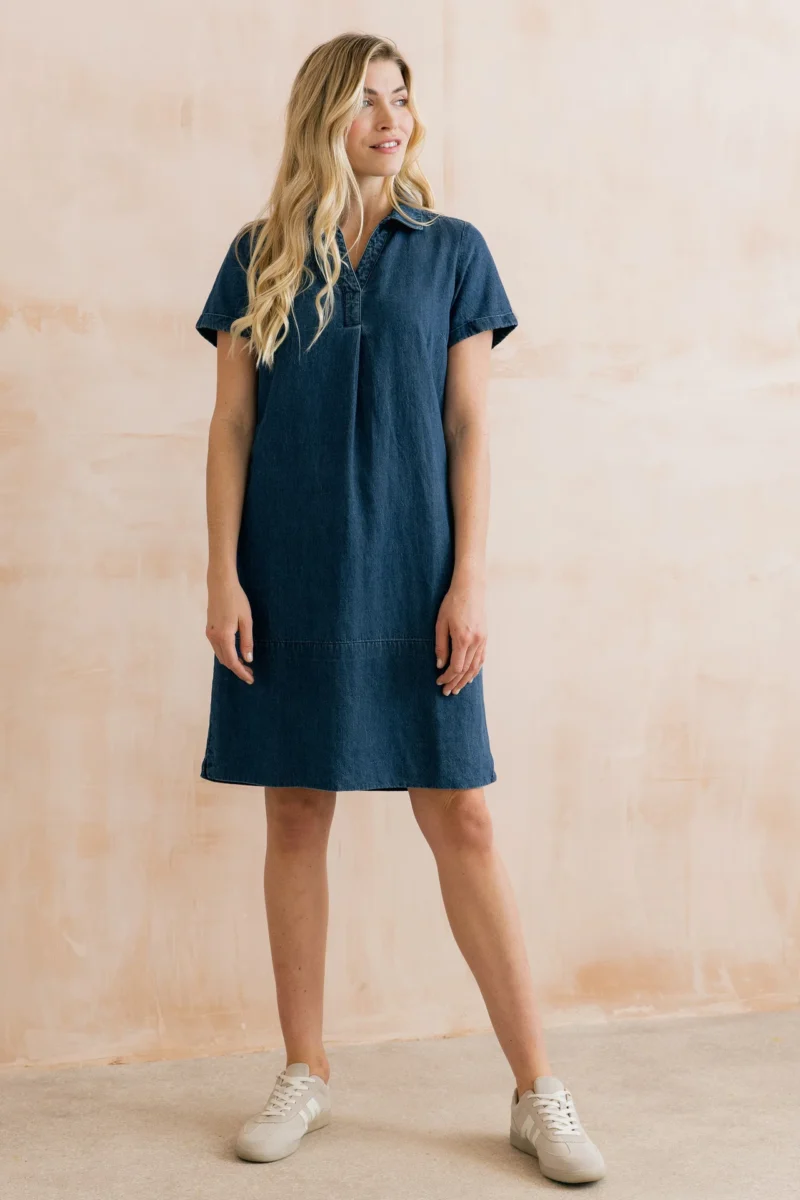 Lavender Denim Dress by Lily & Me