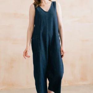 Erica Denim Jumpsuit by Lily & Me