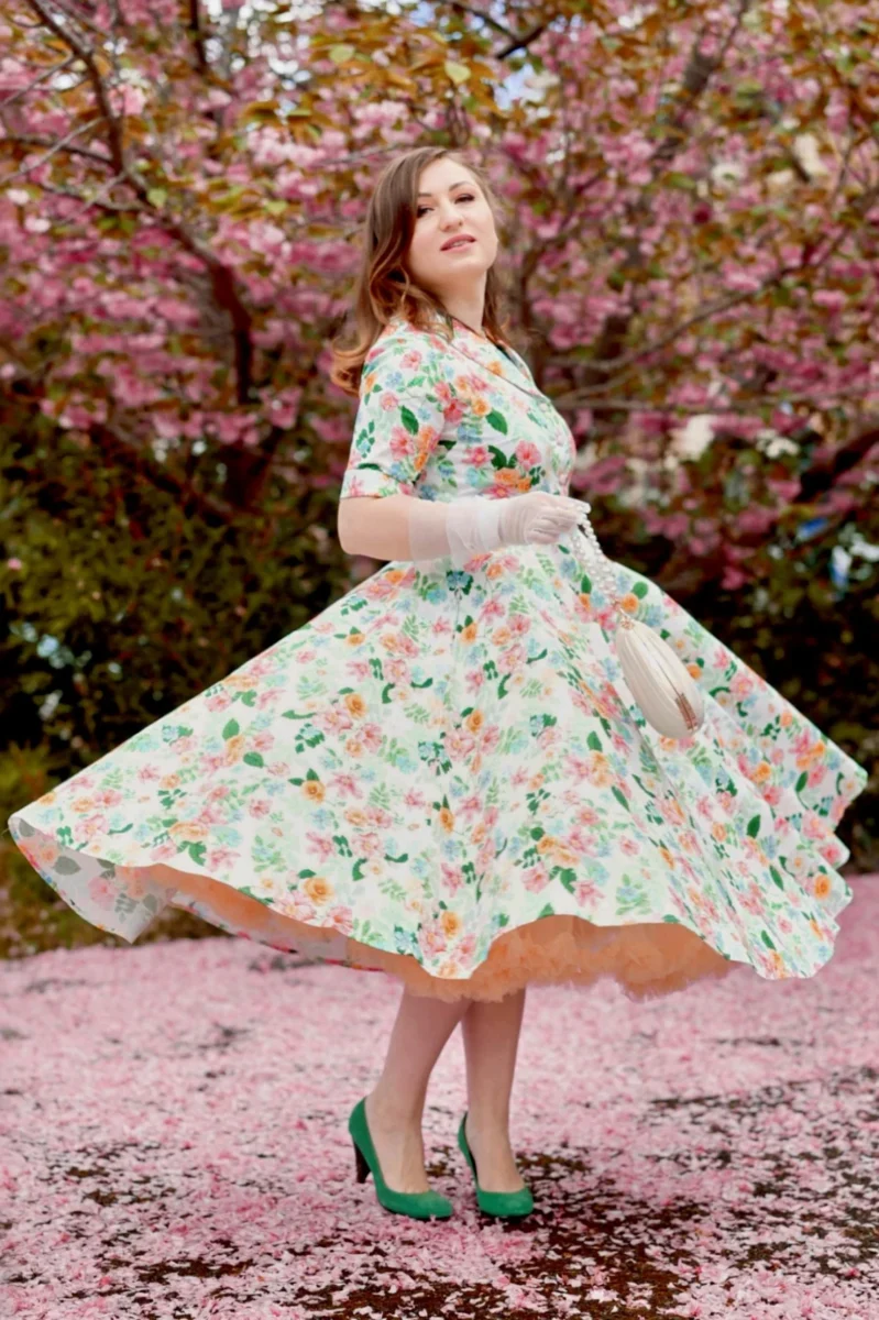 Mollie Summer Floral Shirt Dress by Dotty & Dolly - Image 10