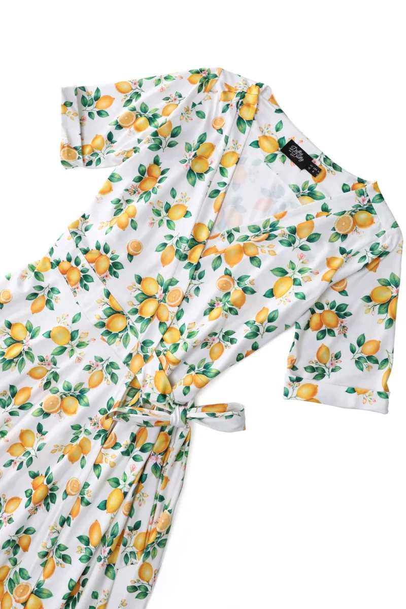 Matilda Lemon Wrap Dress by Dotty & Dolly - Image 6