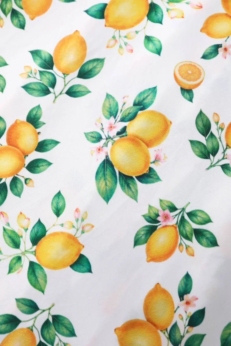 Matilda Lemon Wrap Dress by Dotty & Dolly - Image 8