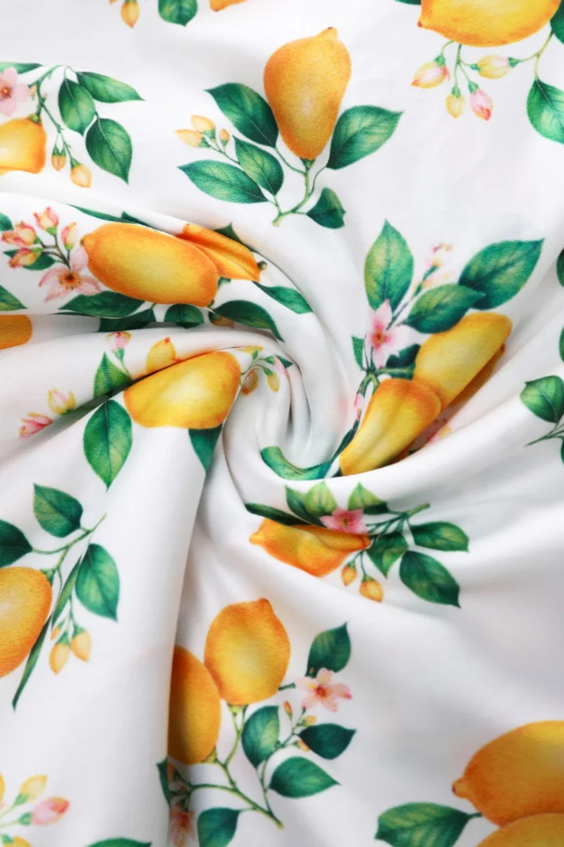 Matilda Lemon Wrap Dress by Dotty & Dolly - Image 3