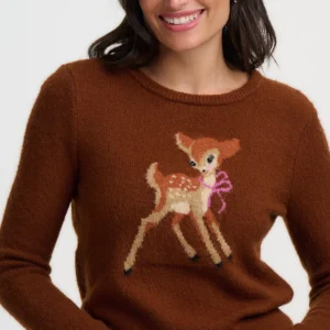 Kia Vintage Style Baby Deer Jumper