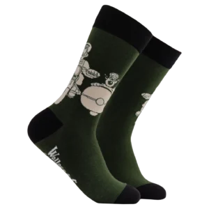 Motorbike Wallace & Gromit Socks