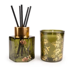 Hummingbird Reed Diffuser & Votive Candle Set