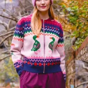 Solana Knitted Bomber Jacket