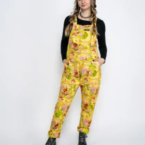 Snail Tea Party Dungarees by Run and Fly