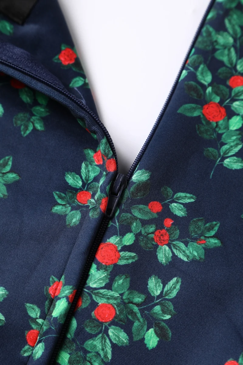 Debra Long Sleeved Rosebud Dress - Image 4
